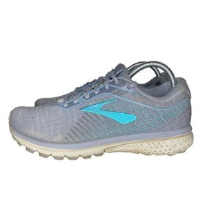 Brooks Womens Ghost 12 1203051B403 Gray Running Shoes Sneakers Size 9.5 B